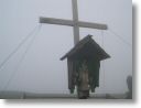 Neues Gipfelkreuz mit alter Madonna